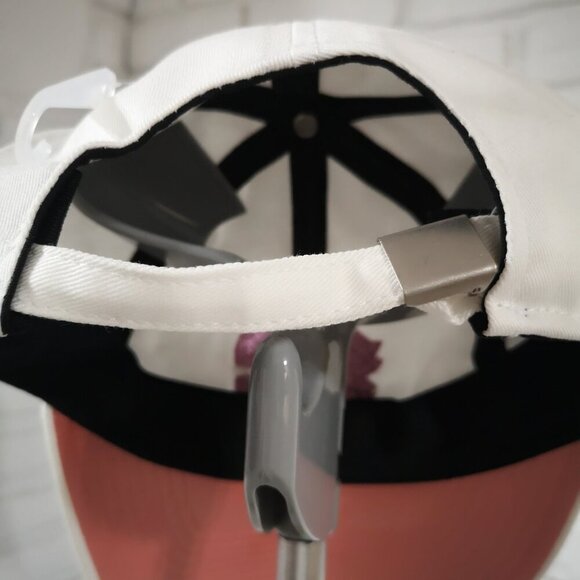 Adidas Authentic NHL Women's Collection Calgary Flames White & Pink Baseball Hat - Picture 4 of 6